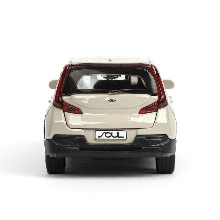 Модель металлическая KIA soul длина 12 см серый
