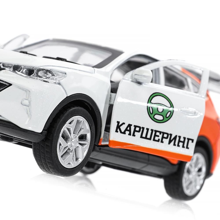 Модель металлическая HAVAL "haval f7", длина 12см каршеринг