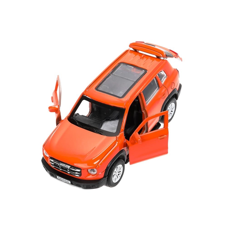 Модель металлическая HAVAL haval dargo,дл 12 см,дв,багаж,инер, терракотовый