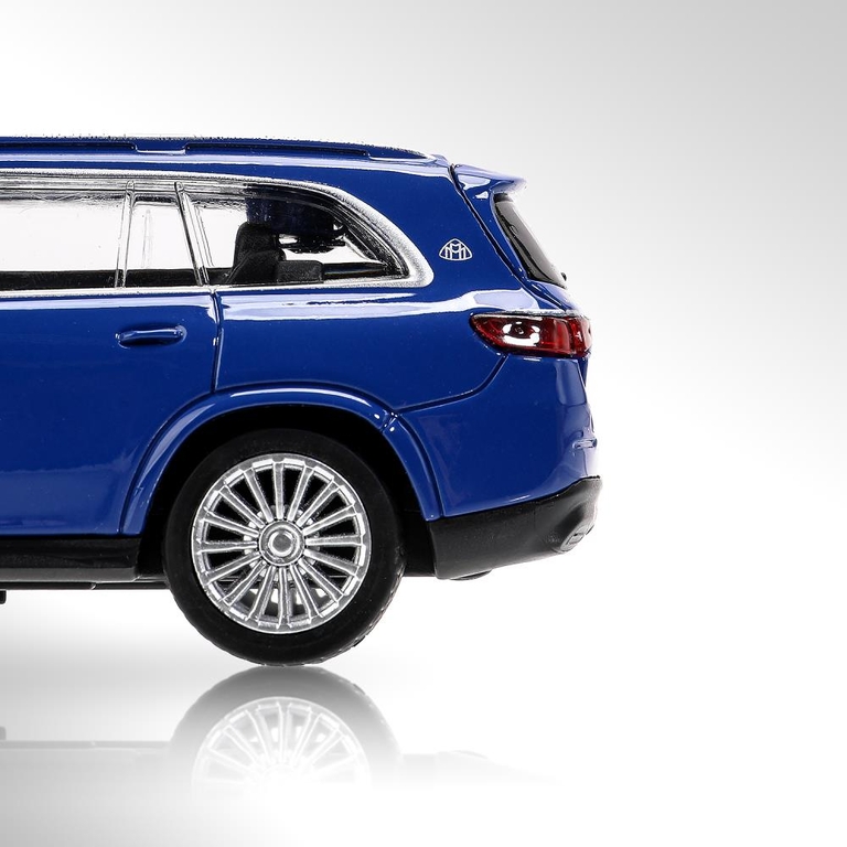 Модель металлическая MERCEDES - BENZ gls maybach 12 см синий бриллиант