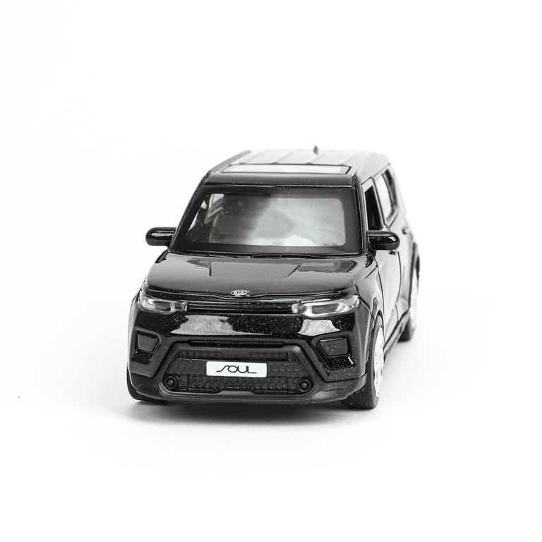 Модель металлическая KIA soul длина 12 см черный