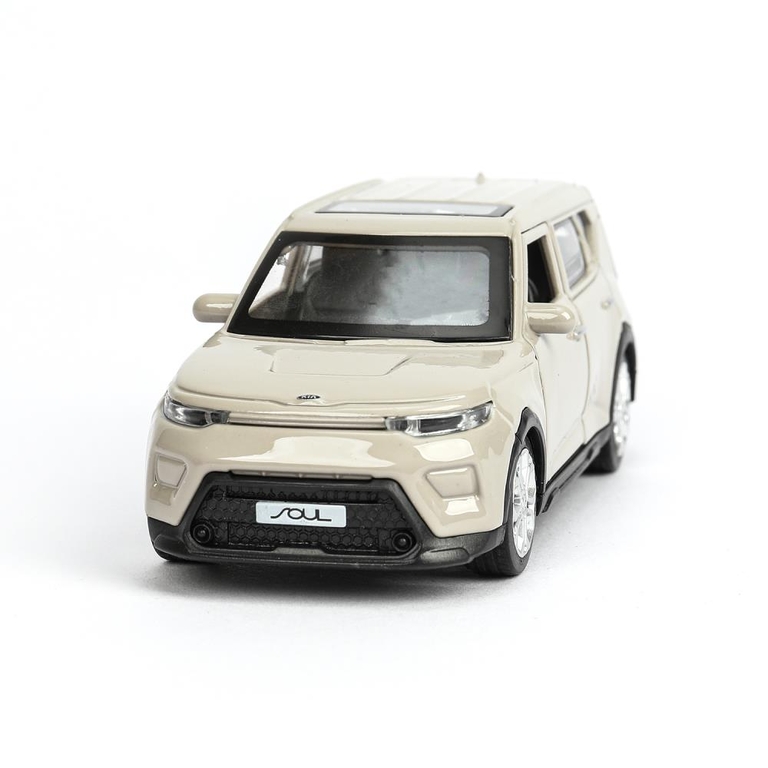 Модель металлическая KIA soul длина 12 см серый