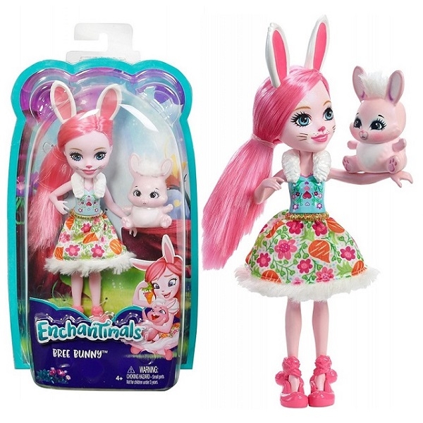 Enchantimals Кукла с любимой зверюшкой