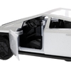 Модель металлическая tesla cybertruck 13,7 см серебристый