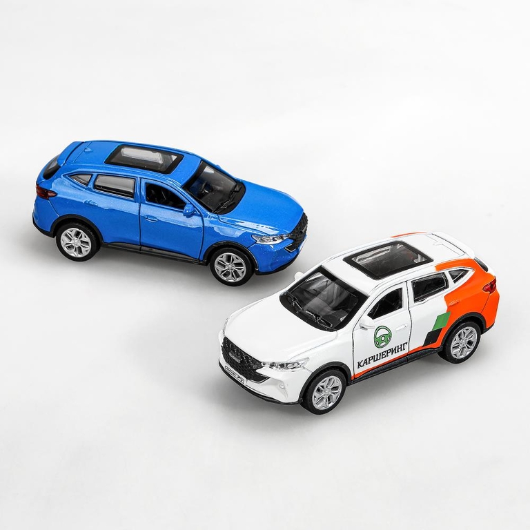 Модель металлическая HAVAL "haval f7", длина 12 см синий