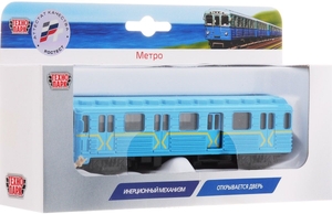 Вагон метро металлический 15 см ТМ Технопарк